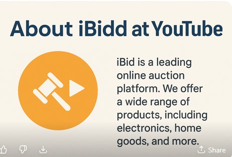 iBidd YouTube