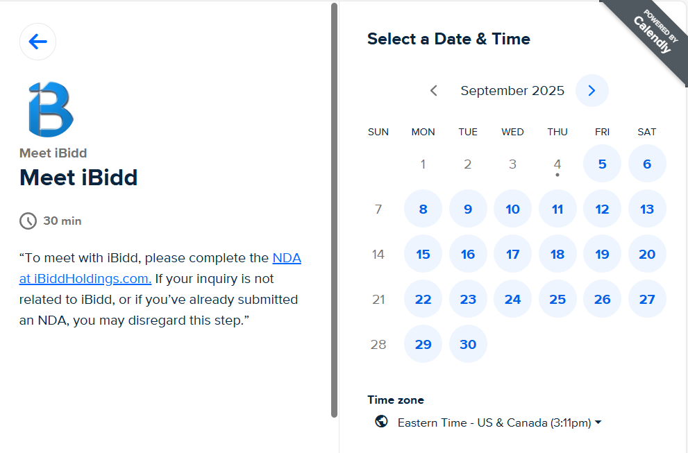 Click to Request Meeting