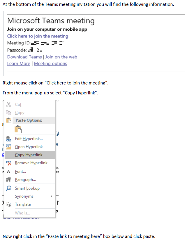 Video Conference launch letter